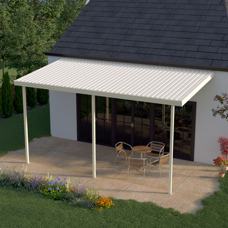 HeritagePatios Slope Patio Awning & Reviews Wayfair